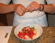 tomato stuffed with rice 05 tomato stuffed with rice 05